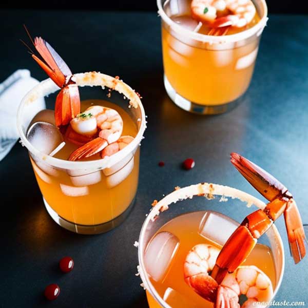 best presentation for shrimp cocktail